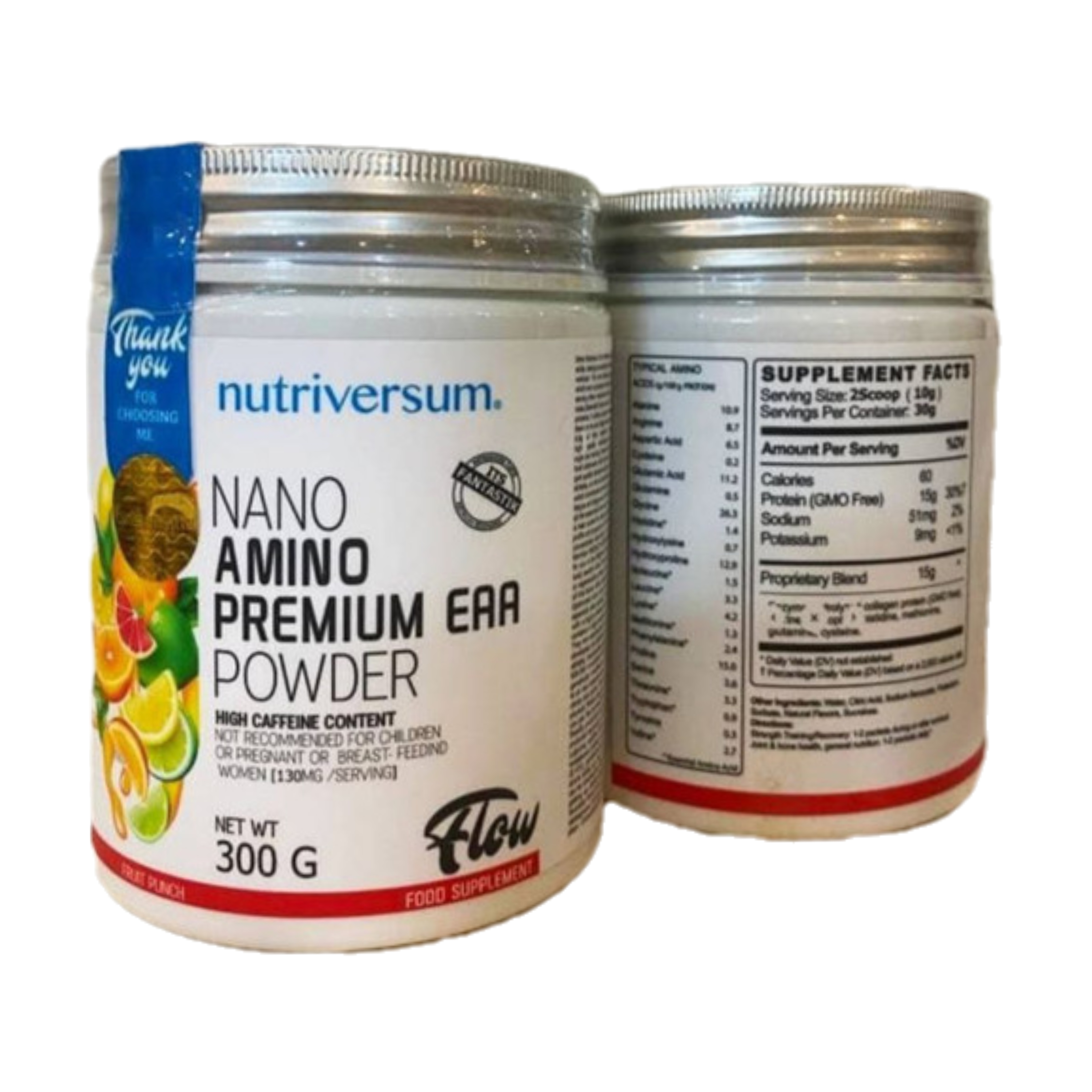 آمینو پودریEAA ناتریورسام ۳۰۰ گرمی