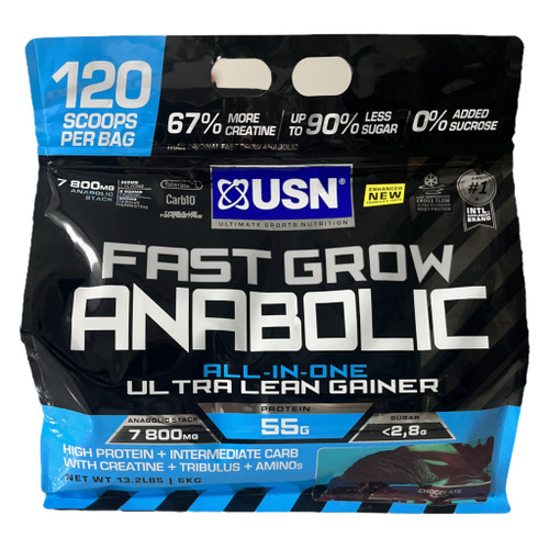 گینر ۶کیلویی فست گرو آنابولیک یو اس ان